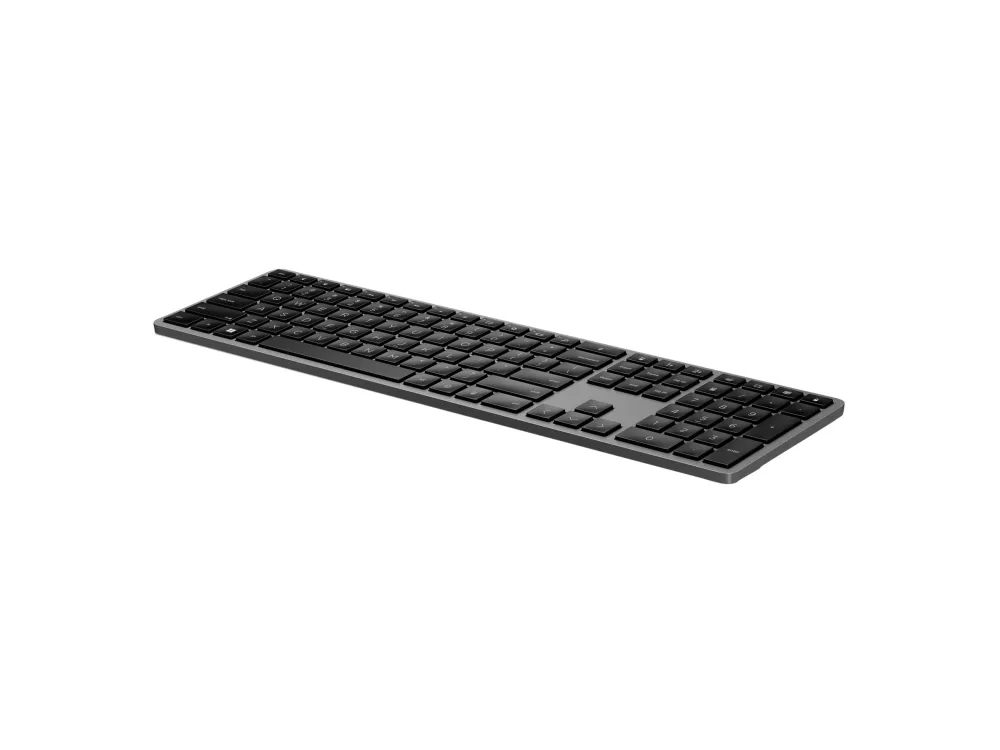 HP Dual Mode 975 - Tastatur - bakbelysning - trådløs - Bluetooth - Dansk