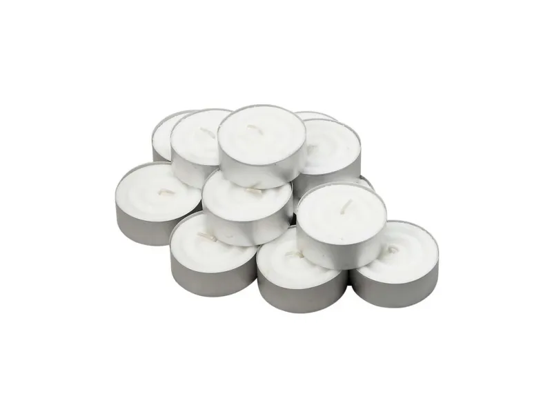 Fyrfadslys , udvendig diameter: 60 mm, Voks, hvid, 10h, Maxi, pakke med 240 stk