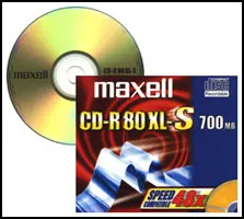 Maxell - 50 x CD-R - 700 MB (80 min) 52x - skrivbar overflate - spindel