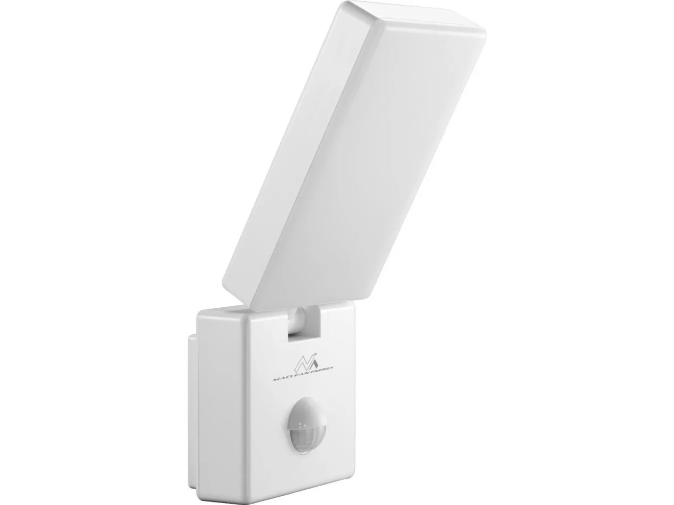 Maclean MCE516 B LED-lys med bevegelsessensor, PIR, svart, 10W, IP65, 800 lm, nøytral hvit (4000K)
