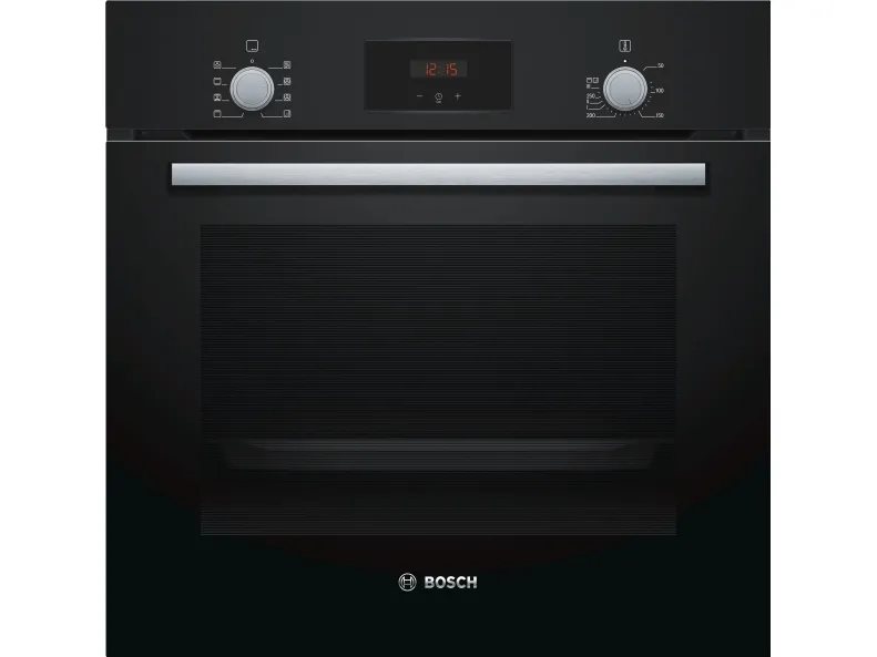 Bosch Serie 2 HBF153BB0, Medium, Elektrisk ovn, 66 l, 3300 W, 66 l, Vifteassistert