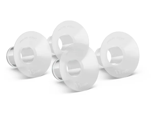Philips AVENT Hands-free SCF554/11 Små skjoldinnlegg, Brystskjold, Silikon, Gjennomsiktig, S, 4 stykker