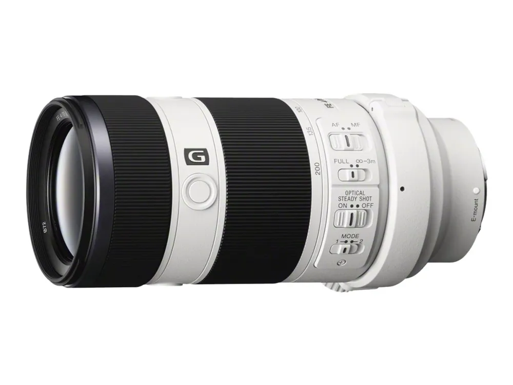 Sony SEL70200G, Teleobjektiv, 15/21, 70 - 200 mm, Billedstabilisator, Sony A