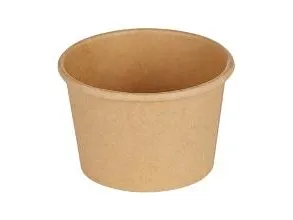 Dressingbæger 60 ml 2 oz Ø62 x 40 mm kraftpapir/PE Brun,30 ps x 100 stk/krt