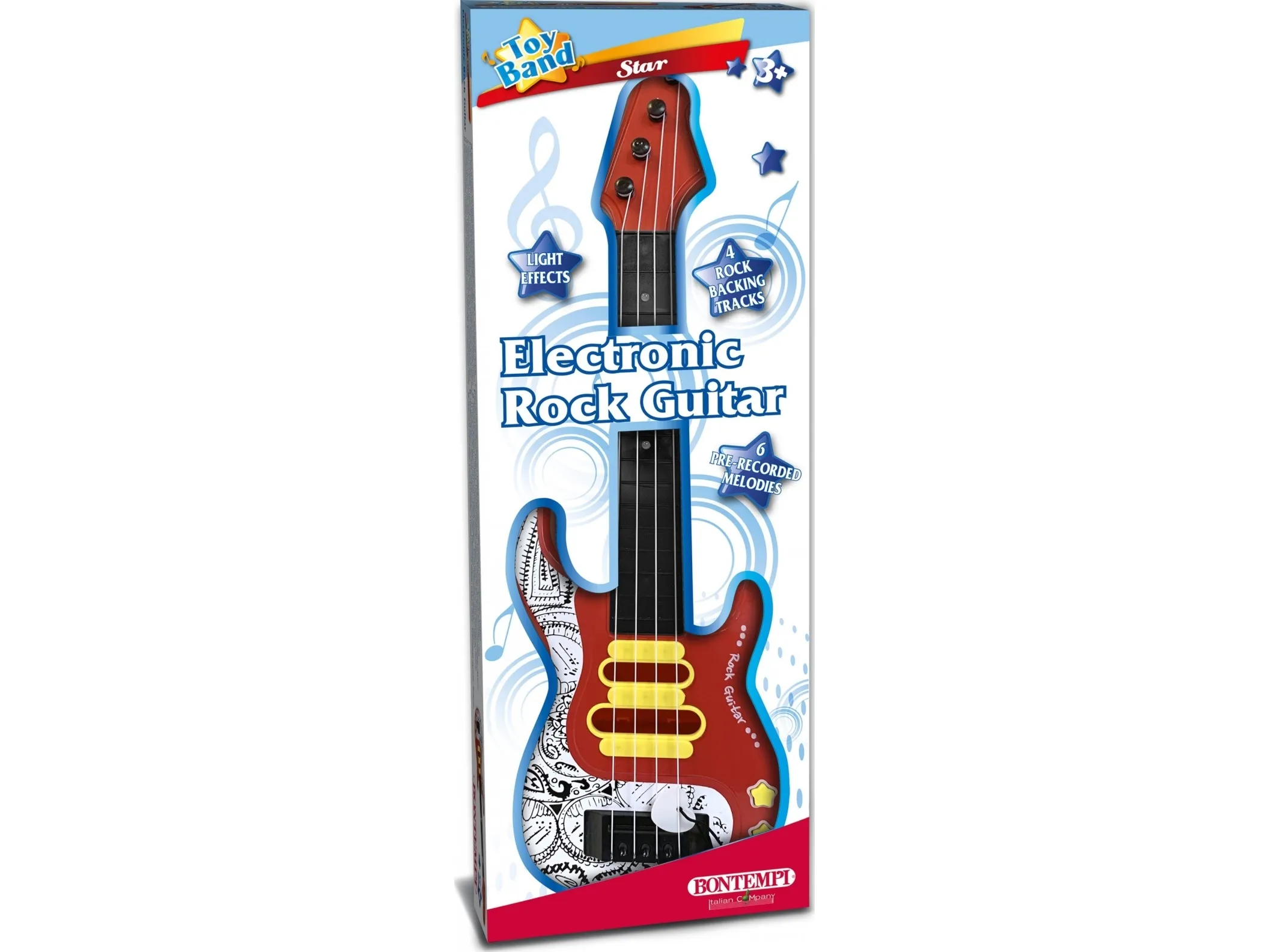 Elektrisk rockegitar (Bontempi)