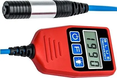 Blue Technology Blue Technology Blue Technology P-13-S-AL 5000 mikron malingtykkelsesmåler. (P-13-S-AL)