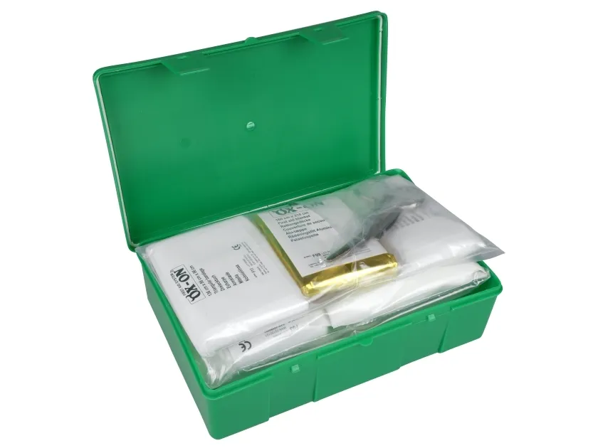 Førstehjælpskasse, First aid kit, grøn