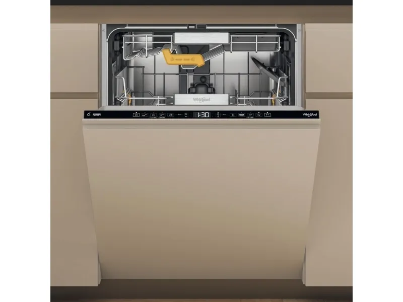 Whirlpool MaxiSpace W8I HT58 TS, Fullstendig innebygget, Full størrelse (60 cm), Sort, Berøringskontroll, 1,3 m, 1,55 m