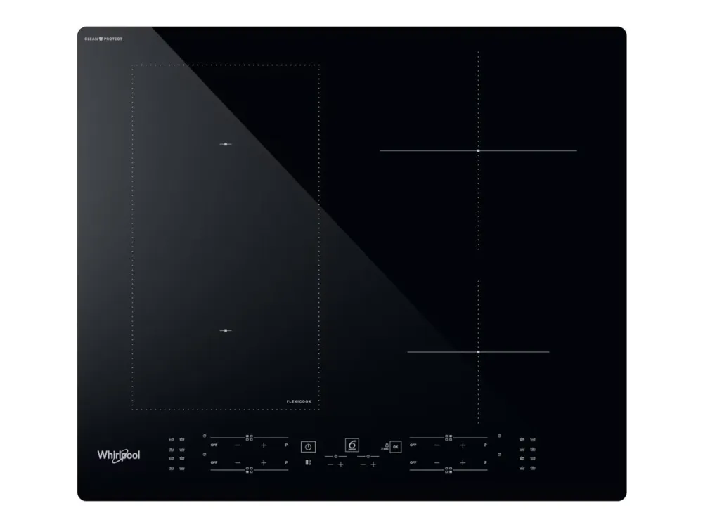 Whirlpool WL B4060 CPNE - Induksjonskomfyrtopp - 4 plater - Nisje - bredde: 56 cm - dybde: 48 cm - svart