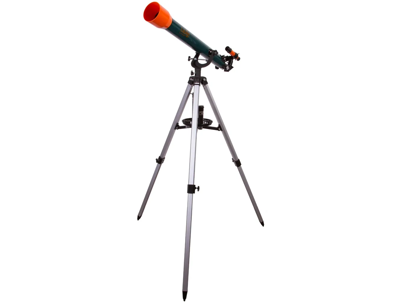 Levenhuk LabZZ T3, Oransje, Bensinfarge, Aluminium, Manuell, 3,03 kg, 730 mm, 235 mm