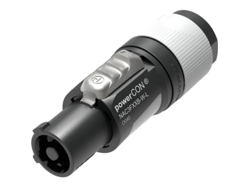 Neutrik PCON NAC3FB-W-L strømkabelinngang Power OUT (30208517)