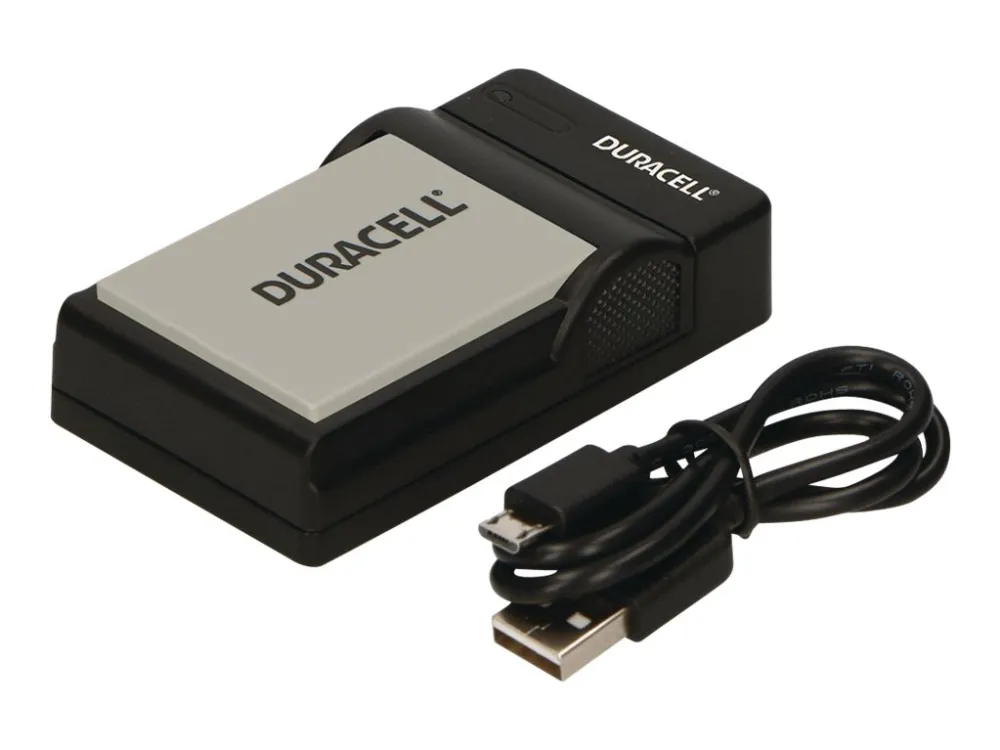 Duracell - USB-batterilader - 1 x batterier lader - svart