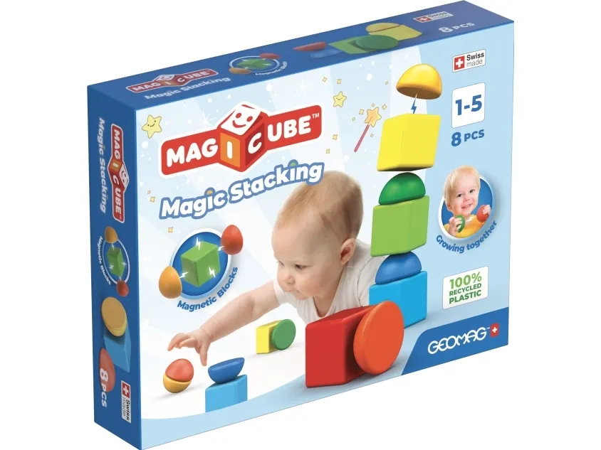 Geomag MagiCube GM061, 3 år, 8 stykker, Plast