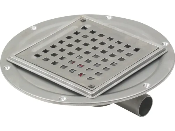 Blücher 32 mm afløbsskål til smøremembran, uden studs, vandret