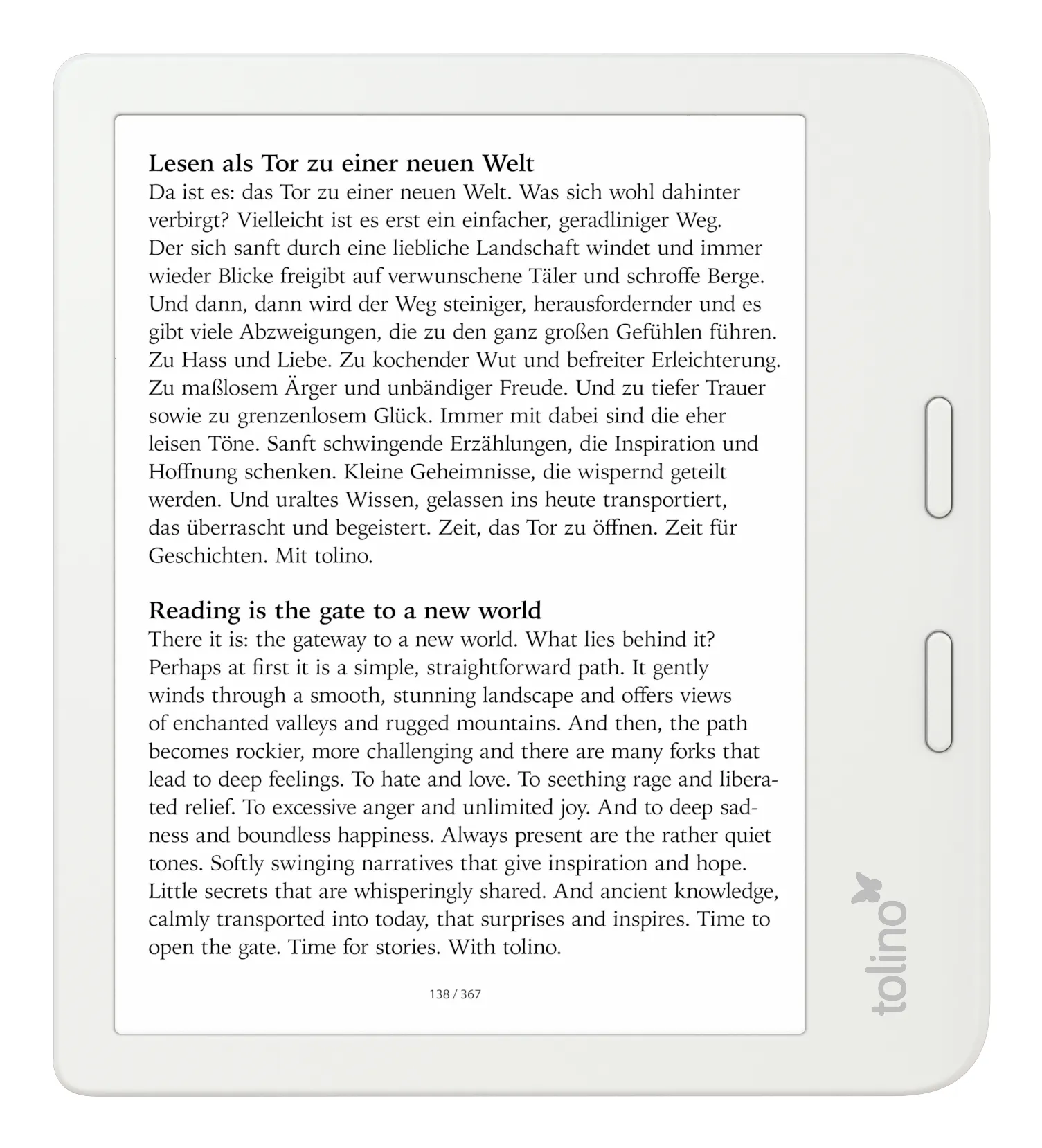 Tolino vision color, 17,8 cm (7), E Ink Kaleido, 1264 x 1680 piksler, CBR, CBZ, EPUB, MOBI, PDF, TXT, JPEG, PNG, 32 GB