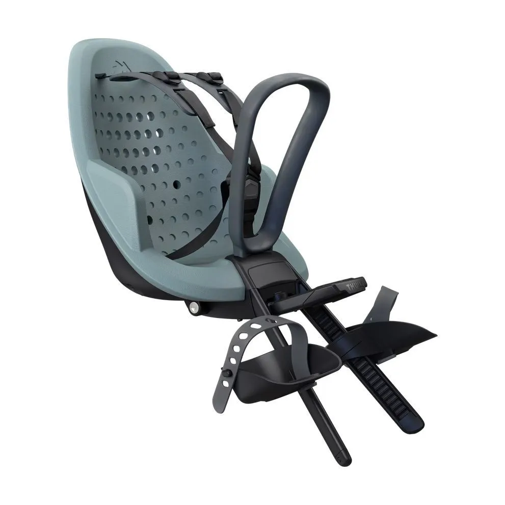 Thule Yepp 2 mini, 15 kg, frontfeste, 2,4 kg, svart, blå, fotskammel, sikkerhetssele