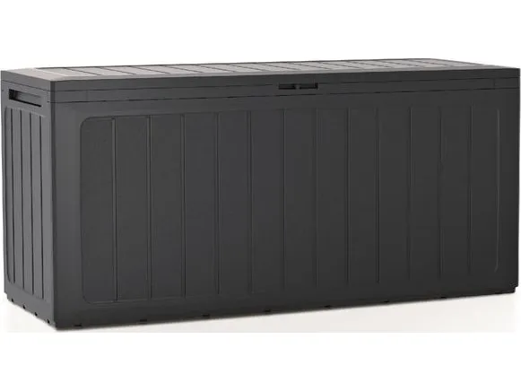 PROSPERPLAST BOARDEBOX hagekasse 280L, antrasitt