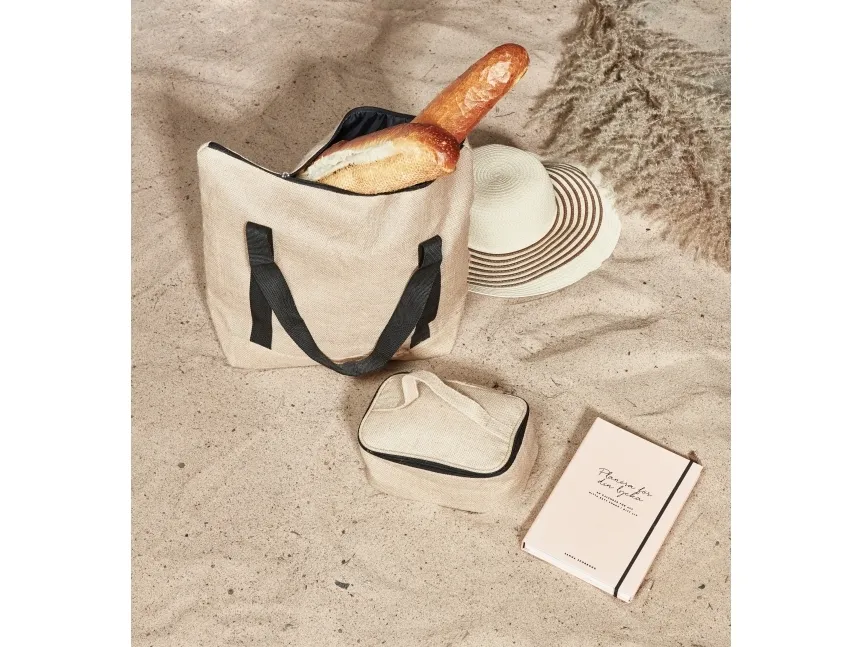 Cooler Lunch bag Jute By Bercato®