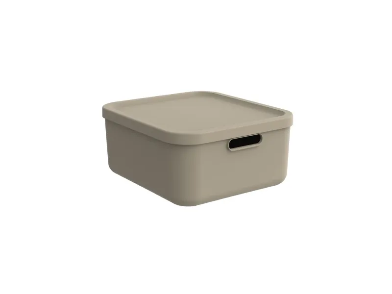 Oppbevaringsboks Rotho Albula 20 l beige 39,5 x 35,5 x 17,7 cm