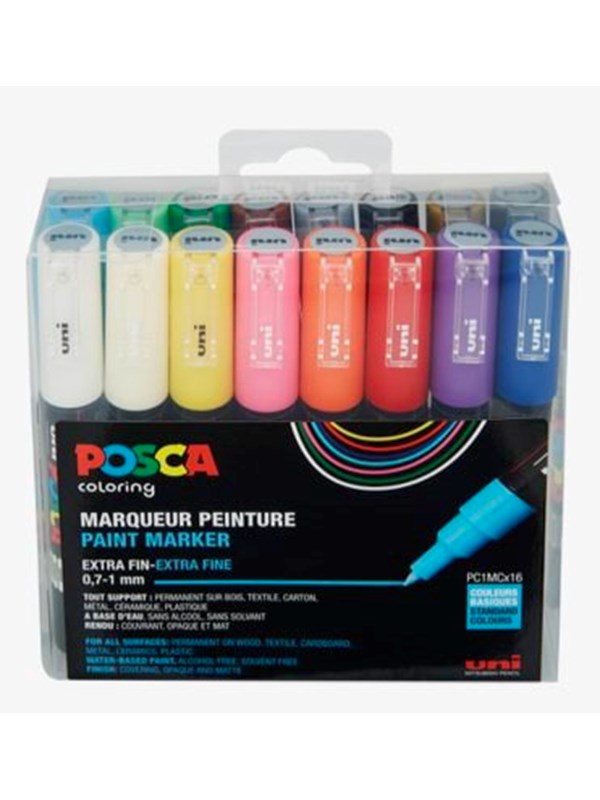 POSCA Posca markers set of 16 assorted