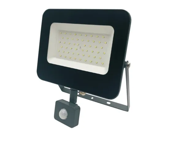 Standard FLOODL LED-projektør E024EIS 50W 4250 lm IP65 m. sensor