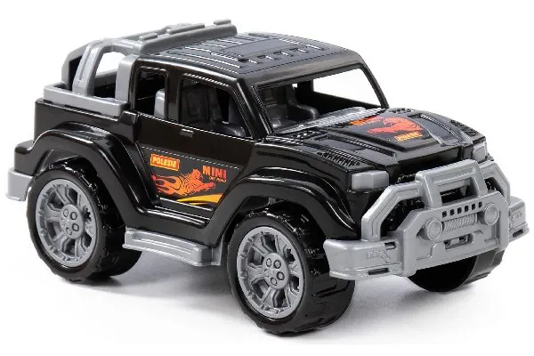 Jeep, 21,8x12x10,3 cm i nett, svart