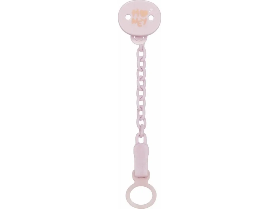 Chicco 40841 smokkehholder med klips, rosa