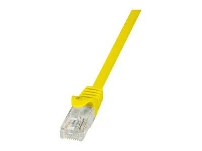 LogiLink EconLine - Koblingskabel - RJ-45 (hann) til RJ-45 (hann) - 3 m - UTP - CAT 6 - gul