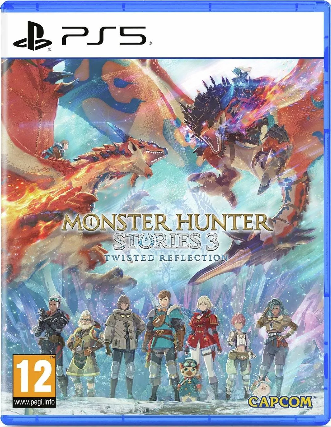 Capcom Monster Hunter Stories 3: Twisted Reflection, PlayStation 5, T (Teen), Fysisk medium