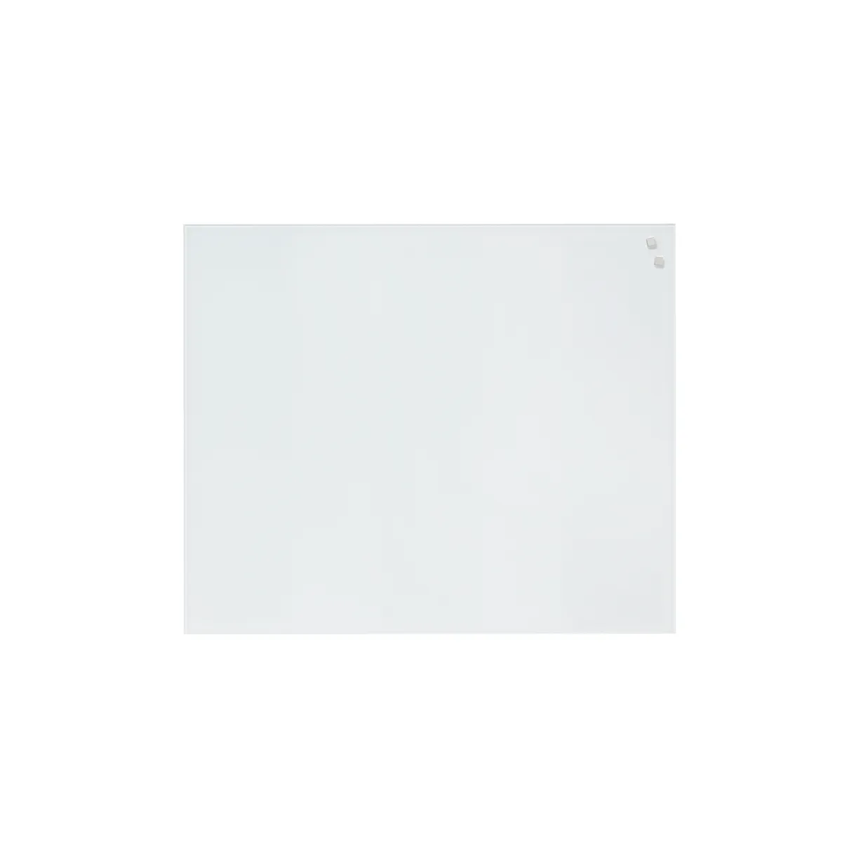 Splashback 60 x 65 cm. Glas med metal bagplade. PURE WHITE