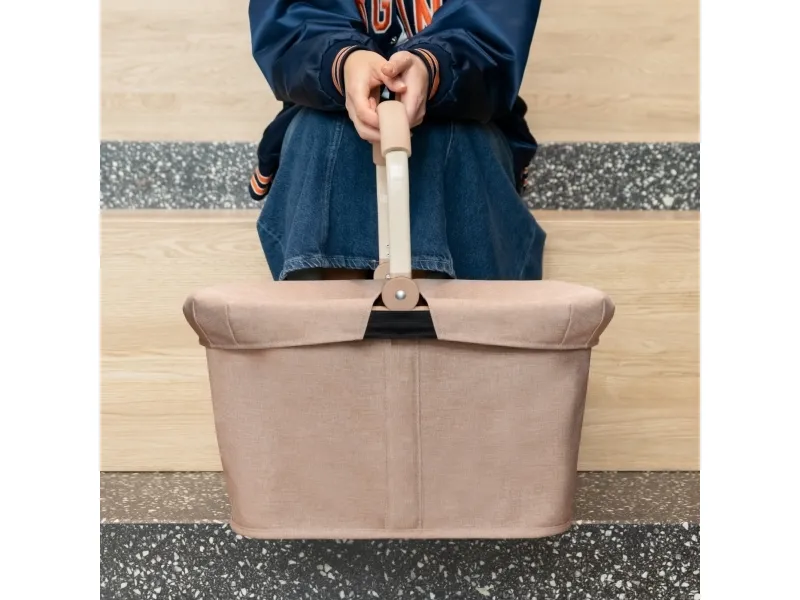 Reisenthel carrybag, Carrycruiser-trekk, Beige, 1 stykker, Polyester, 485 mm, 285 mm