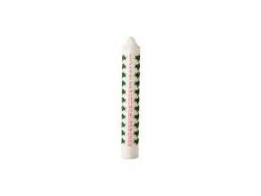 Kalenderlys Ø45x300 mm Brændetid 39 timer Stearin Hvid,stk