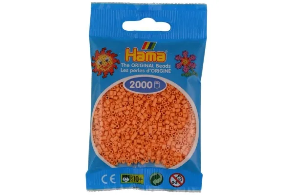 Hama miniperler 2000 stk. lys aprikos