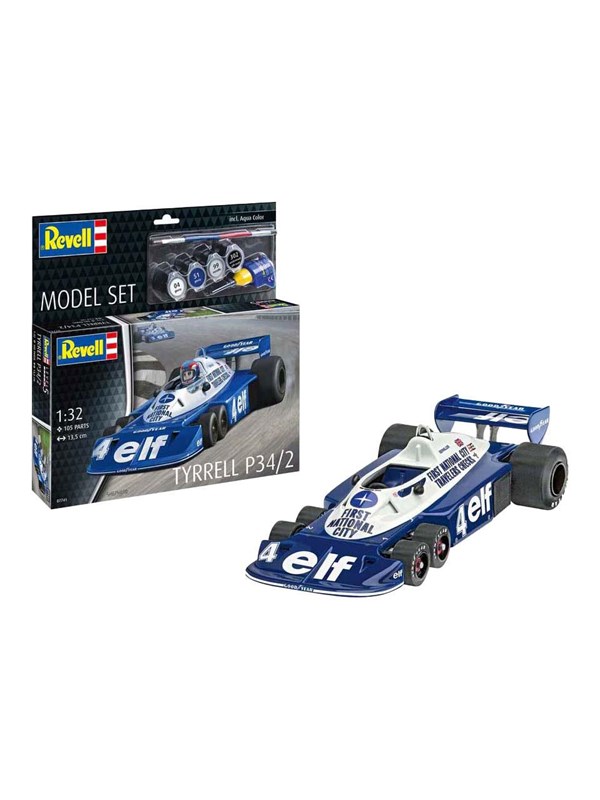 Revell Model Kit - Tyrrel P34/2 1:32 - 105 pcs.