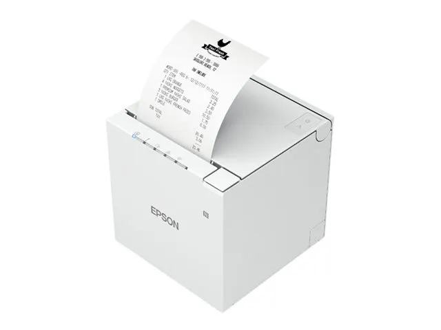 Epson TM m30III - Kvitteringsskriver - termolinje - Rull (7,95 cm) - 203 x 203 dpi - inntil 300 mm/sek - USB 2.0, LAN, USB 2.0 vert - kutter