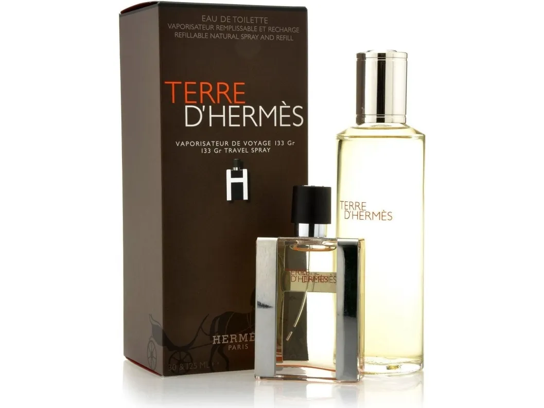 Bundle Hermes Terre d'Hermes EDT 30 ml + EDT125 ml refill (wklad)