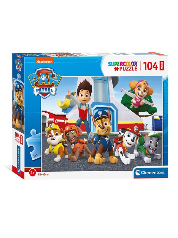 Clementoni Maxi Puzzle PAW Patrol 104st. Gulv