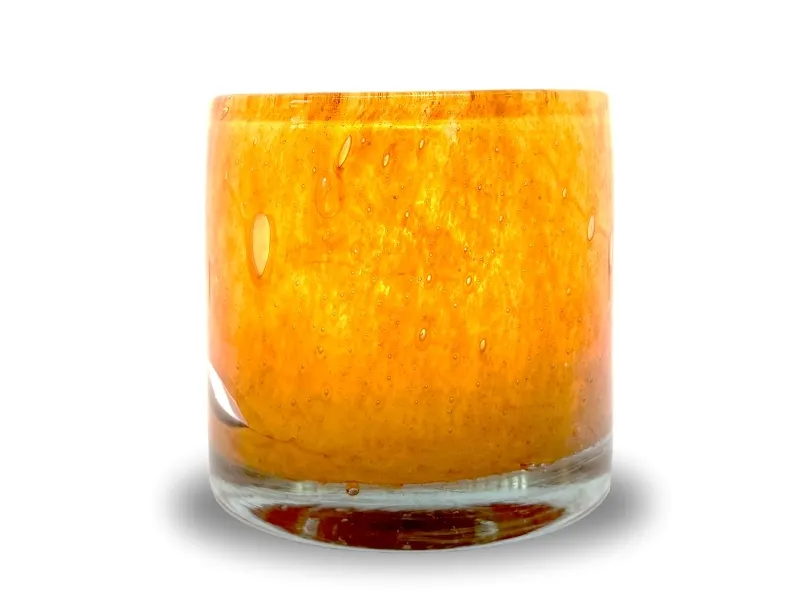 Securit® Stage AYLA, munnblåst resirkulert glass, gy.orange