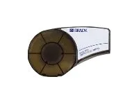 Brady WorkHorse Series B-430 - Polyester - blank - permanent akryl-adhesiv - 76 mikroner - svart på blank - Rull (0,635 cm x 6,4 m) 1 rull(er) merkelapper - for Brady BMP21, BMP21-LAB, BMP21-PLUS  ID PAL  LABPAL