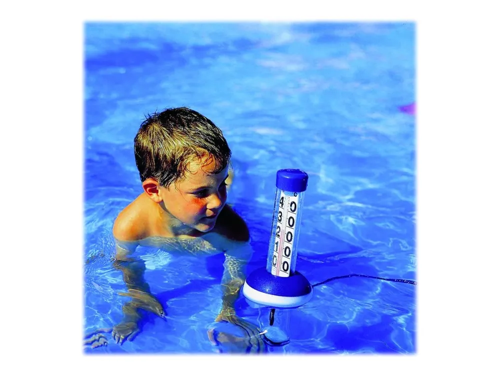 TFA Neptun - Termometer - analog - hvit/blå