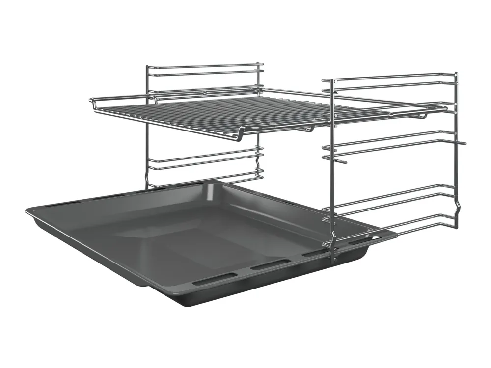 Bosch Serie | 2 HKA090220 - Komfyr - frittstående - bredde: 60 cm - dybde: 60 cm - høyde: 85 cm - Klasse A - hvit