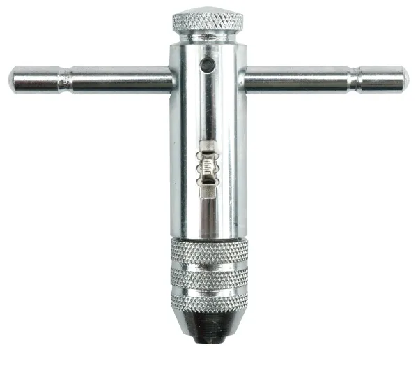 Vorel gjengekran, type T, med skralle M3 - M8 (24700)