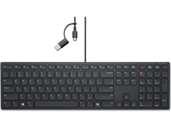 Dell Pro Silent Wired Collaboration Keyboard KB525C - Tastatur