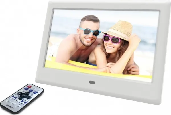 Sencor digital fotoramme Sencor digital fotoramme SDF 782WH FILM BILDERAMME, 7 tommer