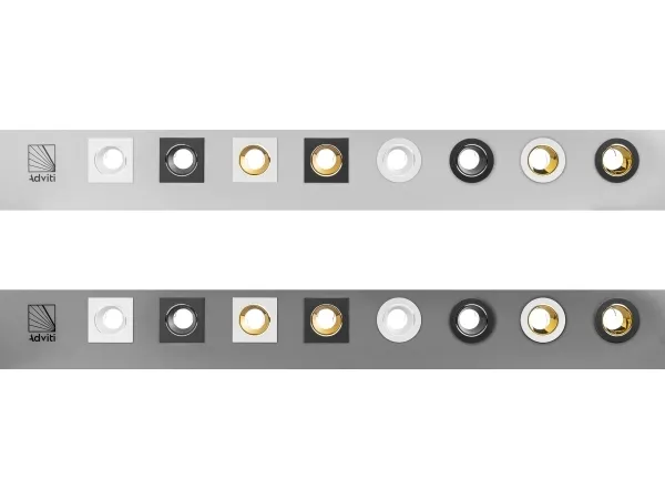 Orno Adviti vitrinespotlights, grå, 133x16 cm