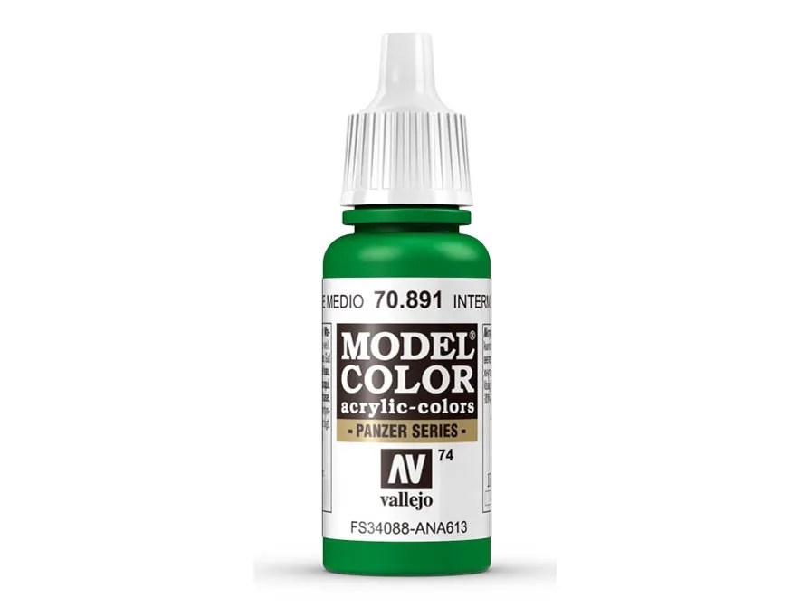 Vallejo 70.891, 17 ml, Grønn, Matte, Flaske