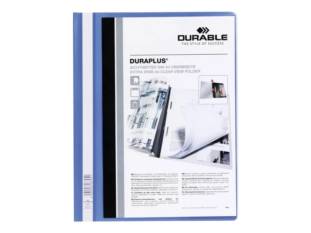 Presentasjonsmappe DURAPLUS® A4+ blå