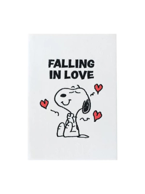 Snoopy - Plush notebook / notebook A5 from the Love Season collection