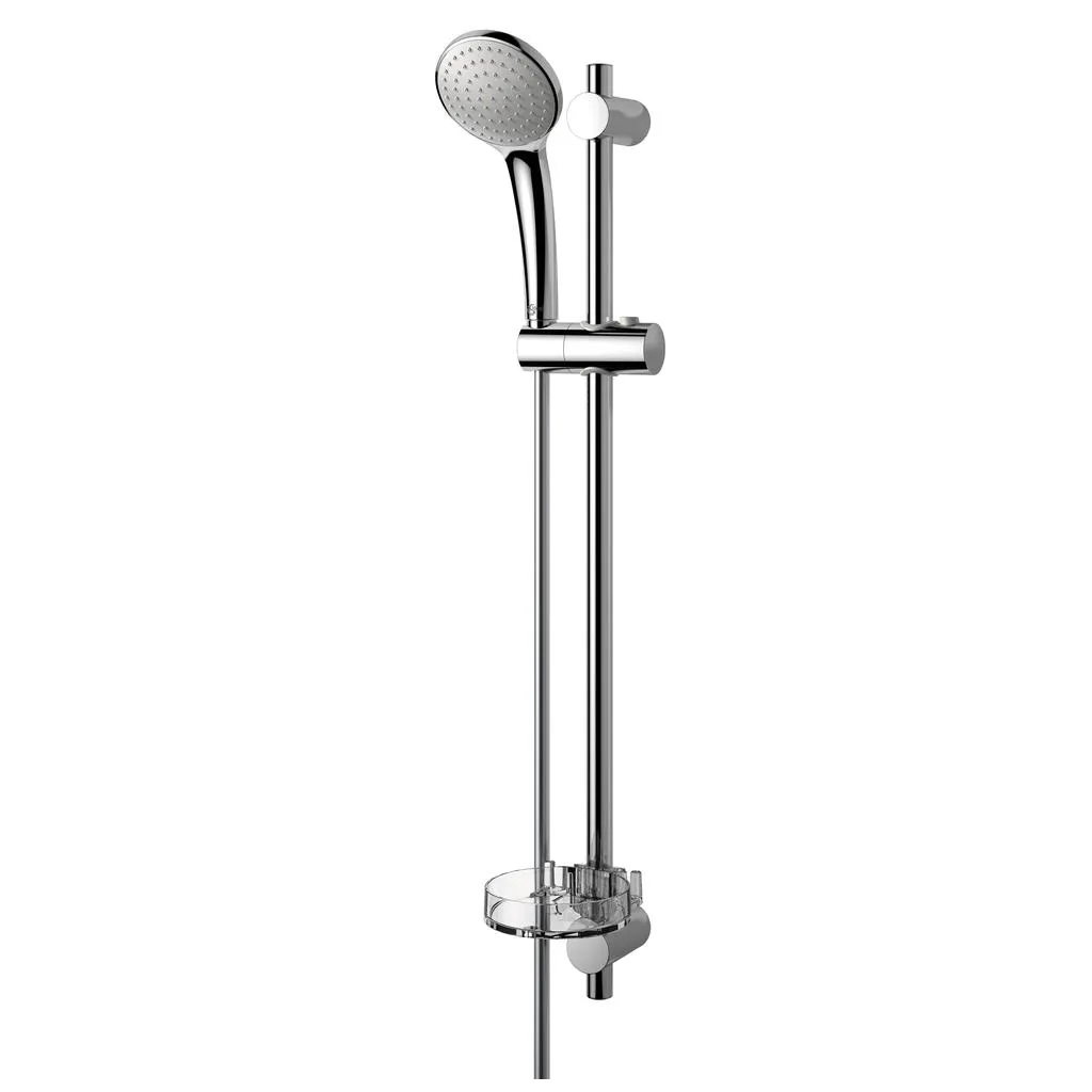 Ideal Standard Idealrain M1 brusesæt med 720 mm brusestang, Ø100 mm håndbruser med 1 strålefunktion samt bruseslange på 1,75 meter