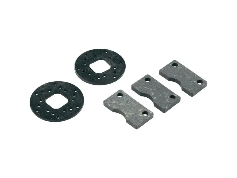 Reely 112108 reservedel bremseskiver/-belegg